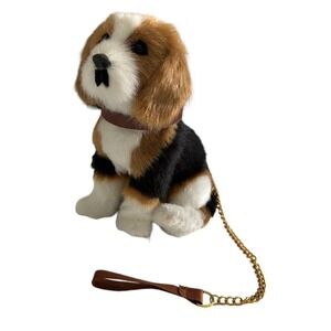 2019 The Queens Treasure Toys Lassie Collie Dog Plush Rare Unique Realistic 6”